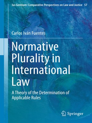 cover image of Normative Plurality in International Law